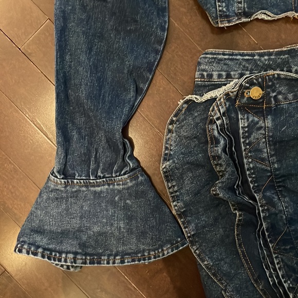 DENIM 2PC DRESS - Picture 7 of 10